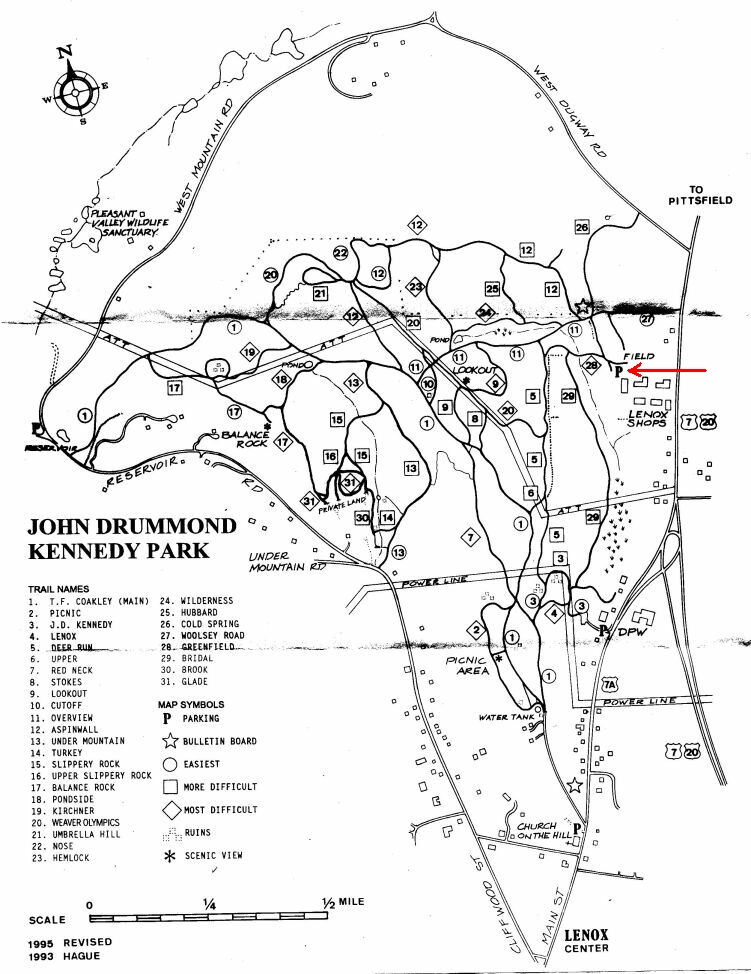 Kennedy Park Trail Map Maps